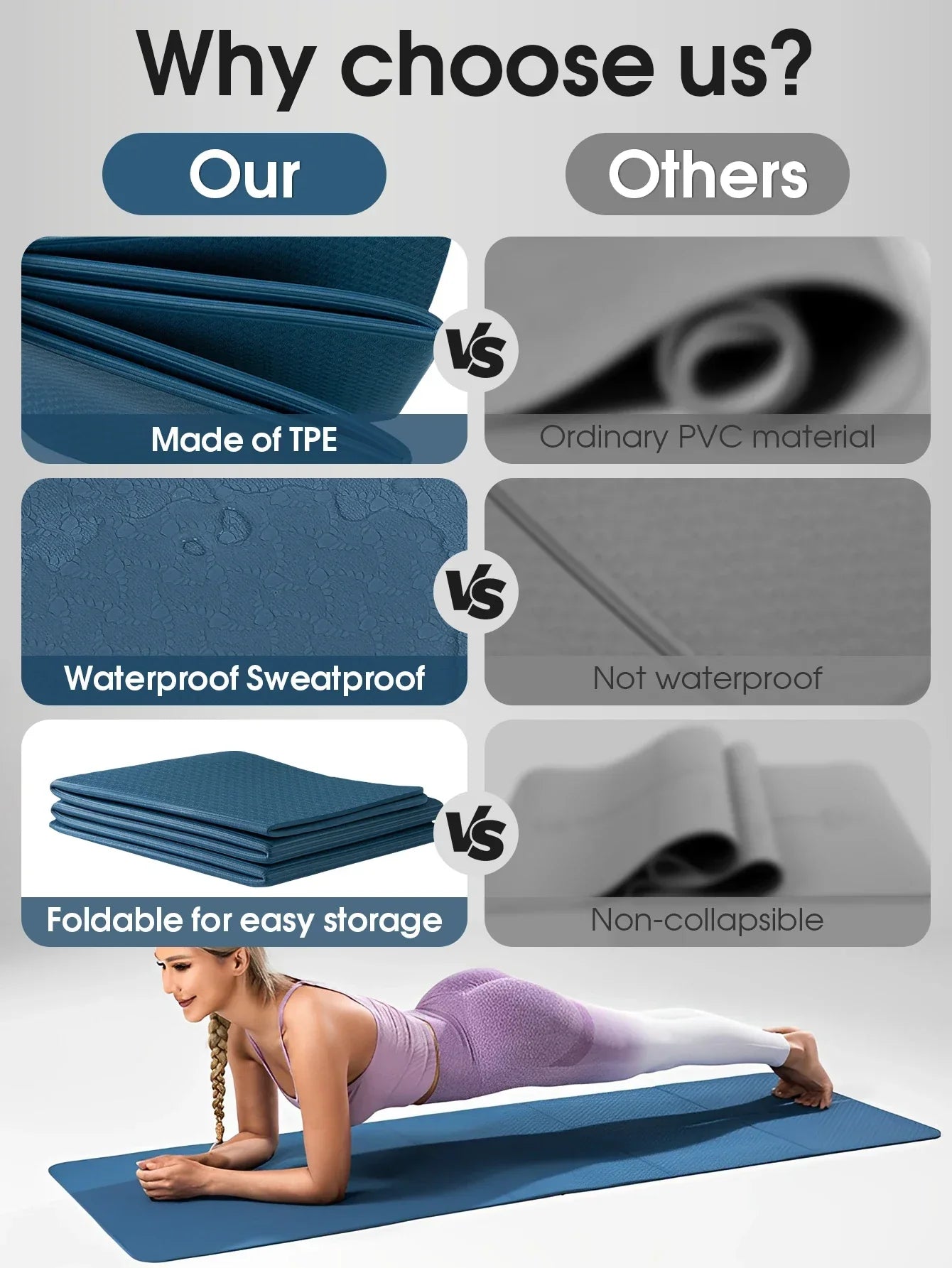 Portable Non-Slip Yoga Pad-2