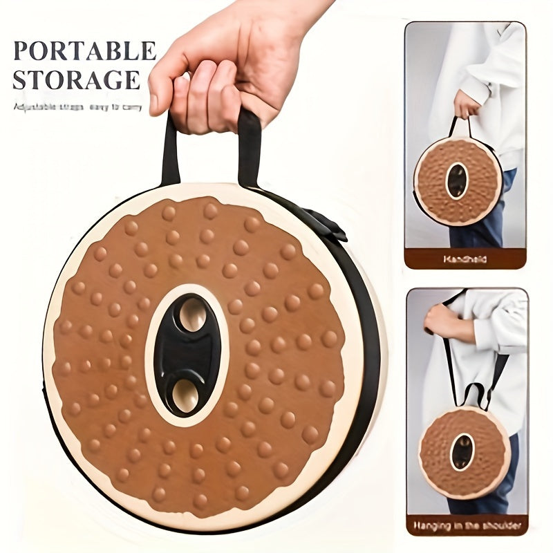 Ultra-Comfort Folding Stool with PU Cushion-2