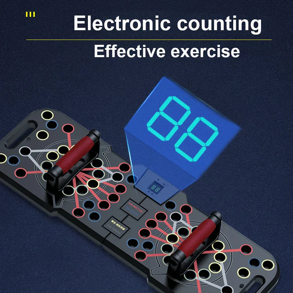 Multifunctional Electronic Push Up Board with Counting Feature-3